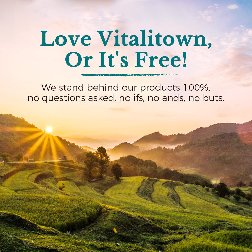 Daily digestive support from Vitalitown Probiotics with 120B CFUs and 36 strains.