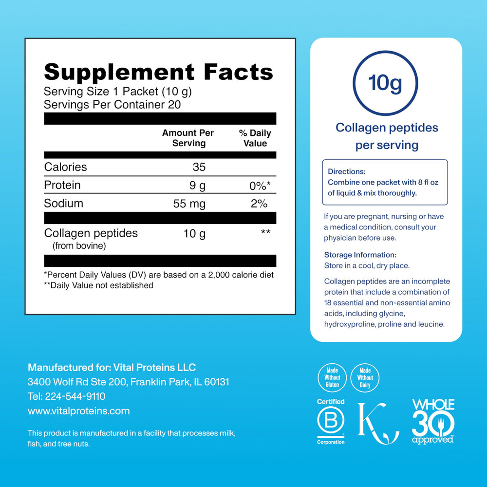 Vital Proteins collagen peptides dissolving in coffee for a smooth mix.