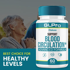 Vitaluxa GLPro Gluco Care capsules for everyday balance support.