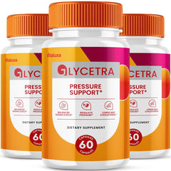 Vitaluxa Glycetra bottle front for daily wellness support.