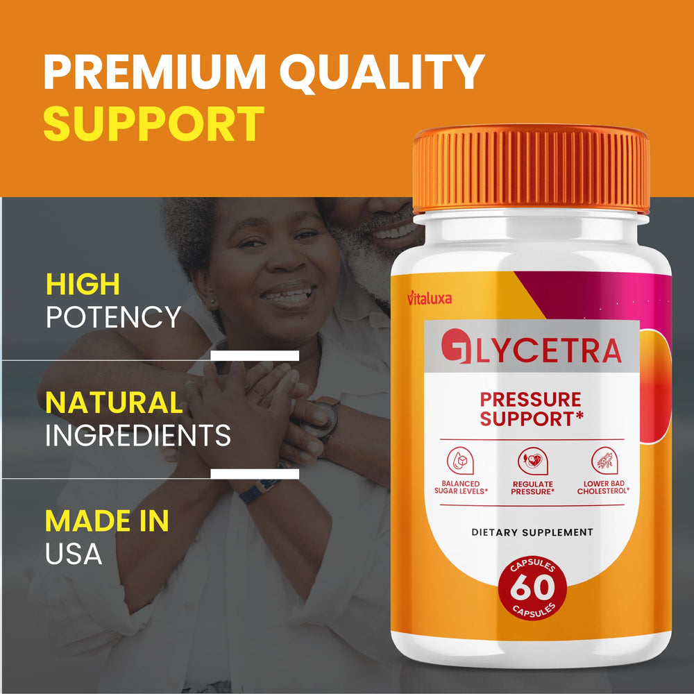 Outer packaging highlights Vitaluxa branding and premium formula quality.
