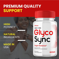 Vitaluxa Glyco Sync Balance 2-pack pack shot for convenient bulk purchase.