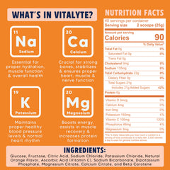 Vitalyte packaging and a gym bottle ready for quick mixing.