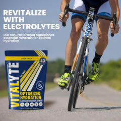 Vitalyte two-pack tub display suggests value and consistent hydration options.