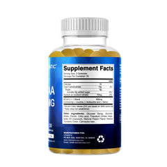 Vitamatic BCAA Gummies label details highlighting BCAA ratio