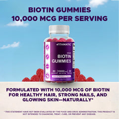 Serving size shows 10 mg per gummy for daily intake