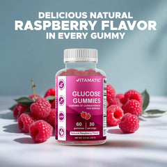 Bottle pour shot of Vitamatic Glucose Chewables