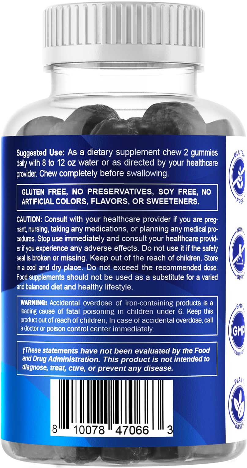 Vitamatic packaging design highlights gentle iron supplement benefits.