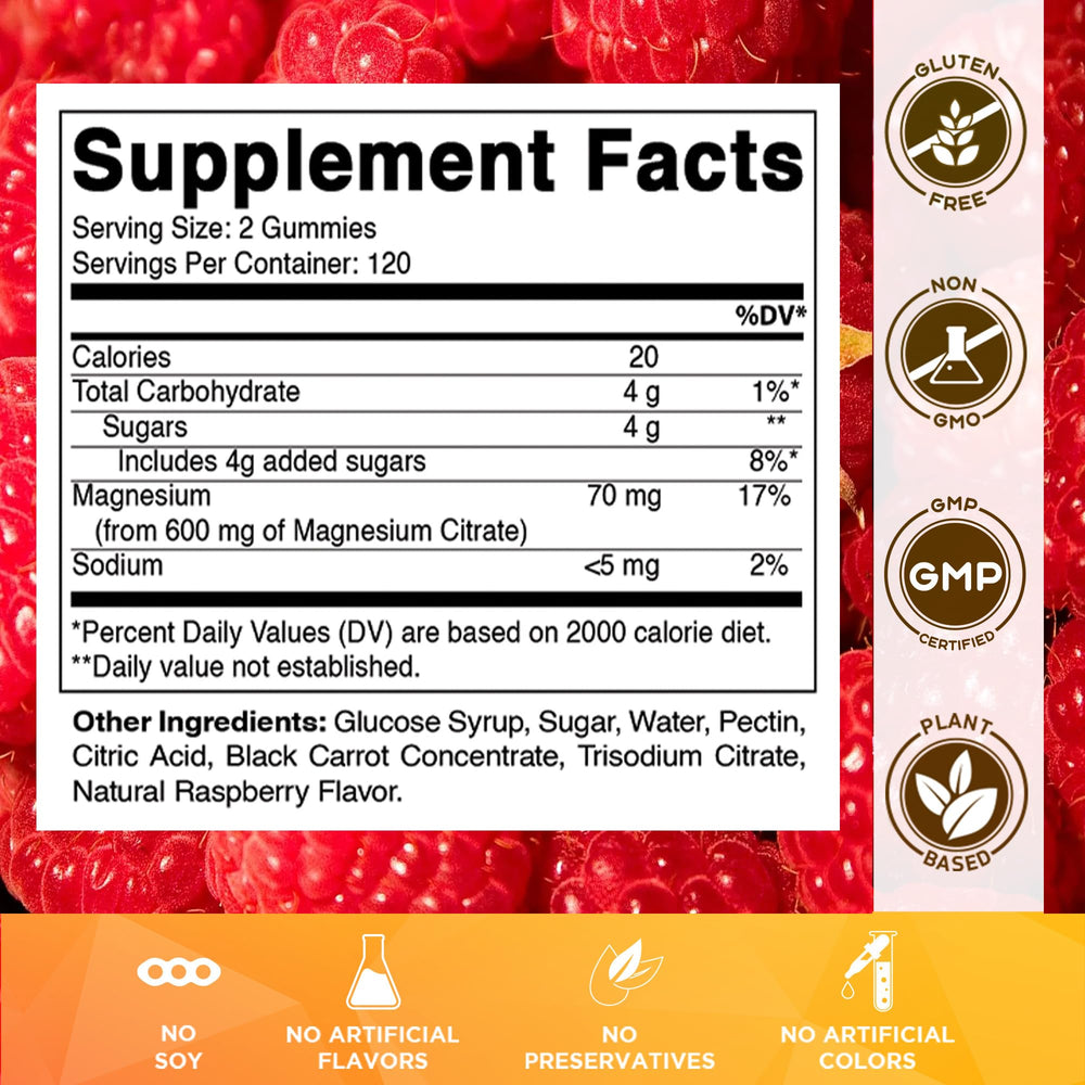 Close-up of Vitamatic gummies showing soft texture for easy daily supplementation.