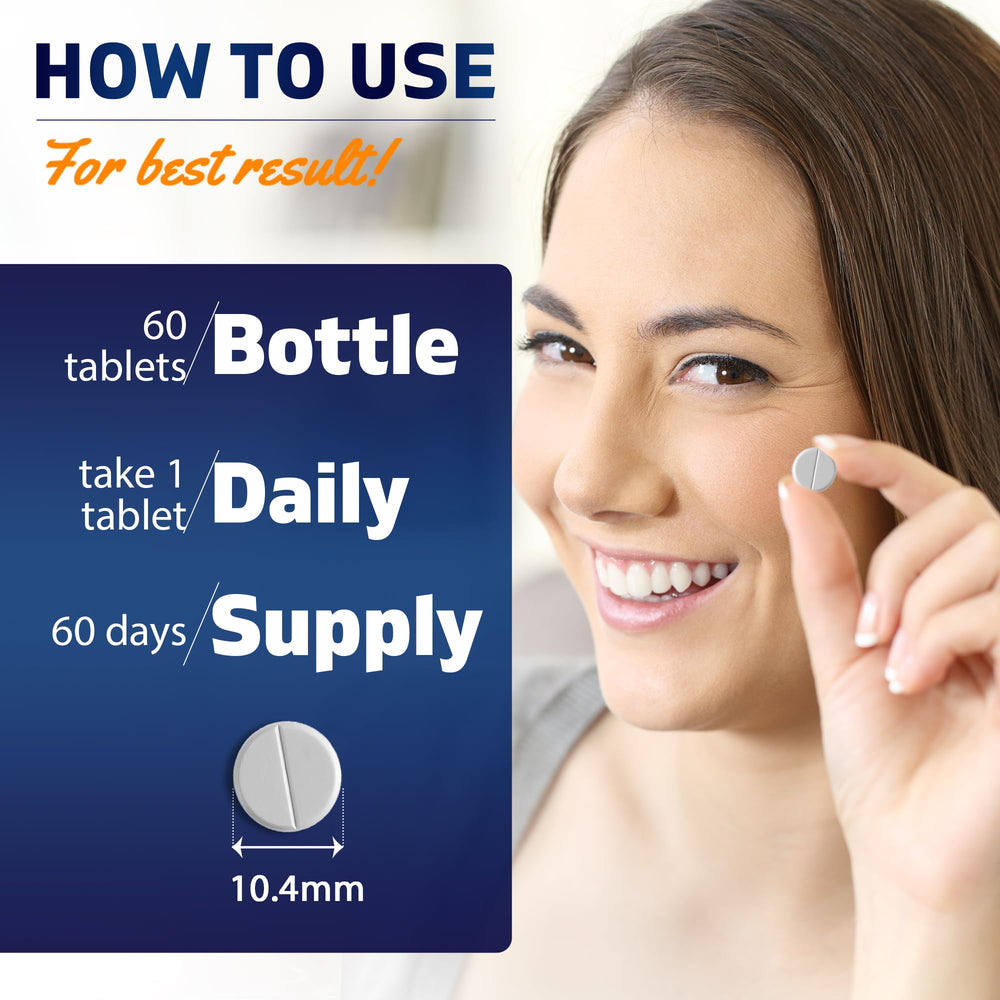 Vitamatic Melatonin scored tablets ready to split into 30 mg doses