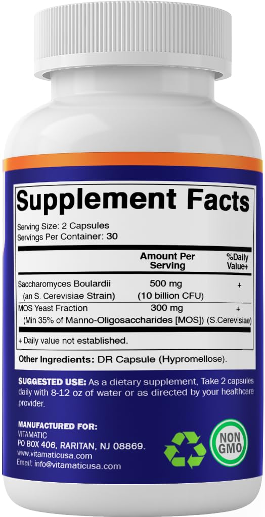 Packaging on shelf showing Vitamatic quality and USA manufacturing