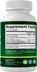 Vitamatic Saw Palmetto Extract USA-made GMP badge on bottle