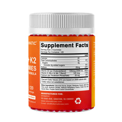 Gluten-free and Non-GMO badges on Vitamatic label