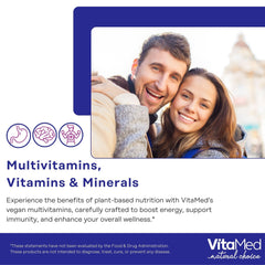 VitaMed Vita Forte probiotics and enzymes visual suggests gut-friendly digestion support