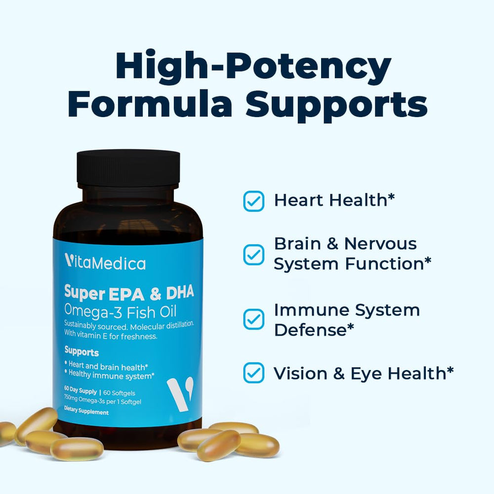 VitaMedica microencapsulation technology preserves freshness and minimizes fishy aroma.