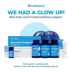 VitaMedica recovery supplements bottle supporting post-surgery nutrition
