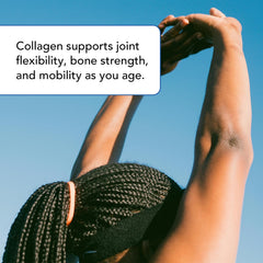 Vitamin Bounty Multi Collagen Complex packaging highlights natural, non-GMO formula
