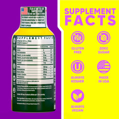 Vitamin Energy B12 11,000% DV label close-up highlights potency and vitamin content