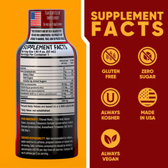 Vitamin Energy B12 Overload side view highlights portability for on-the-go energy.