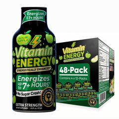 Vitamin Energy entrenamiento: botella centrada para energía sostenida durante entrenamientos intensos.