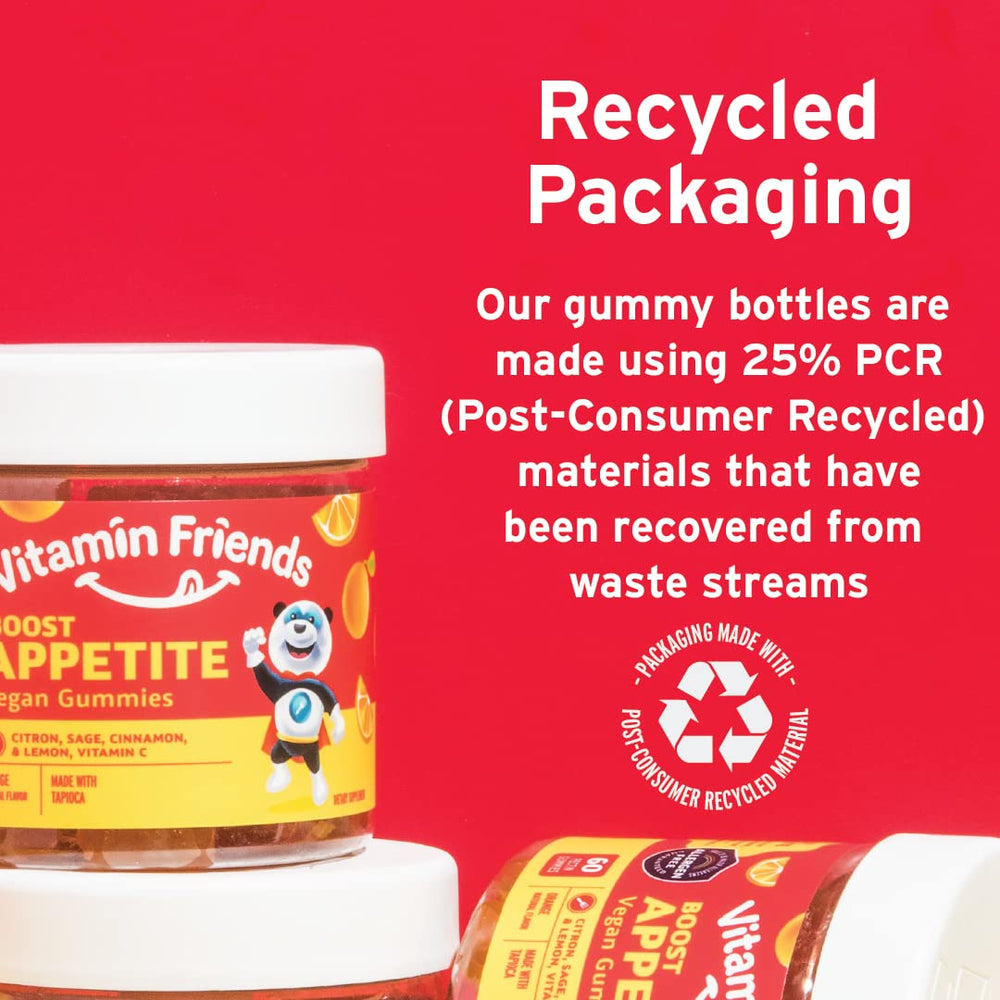 Vitamin Friends citron medica ingredient close-up suggests digestive balance support.