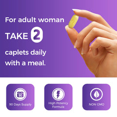 Vitamin World Ultra 360 Women 50+ energy-boosting blend with Panax Ginseng.