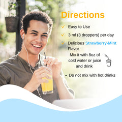 Vitaminally Liposomal Men's Drops 30-day supply packaging.