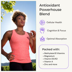 VitaminIQ red algae calcium for bone support.