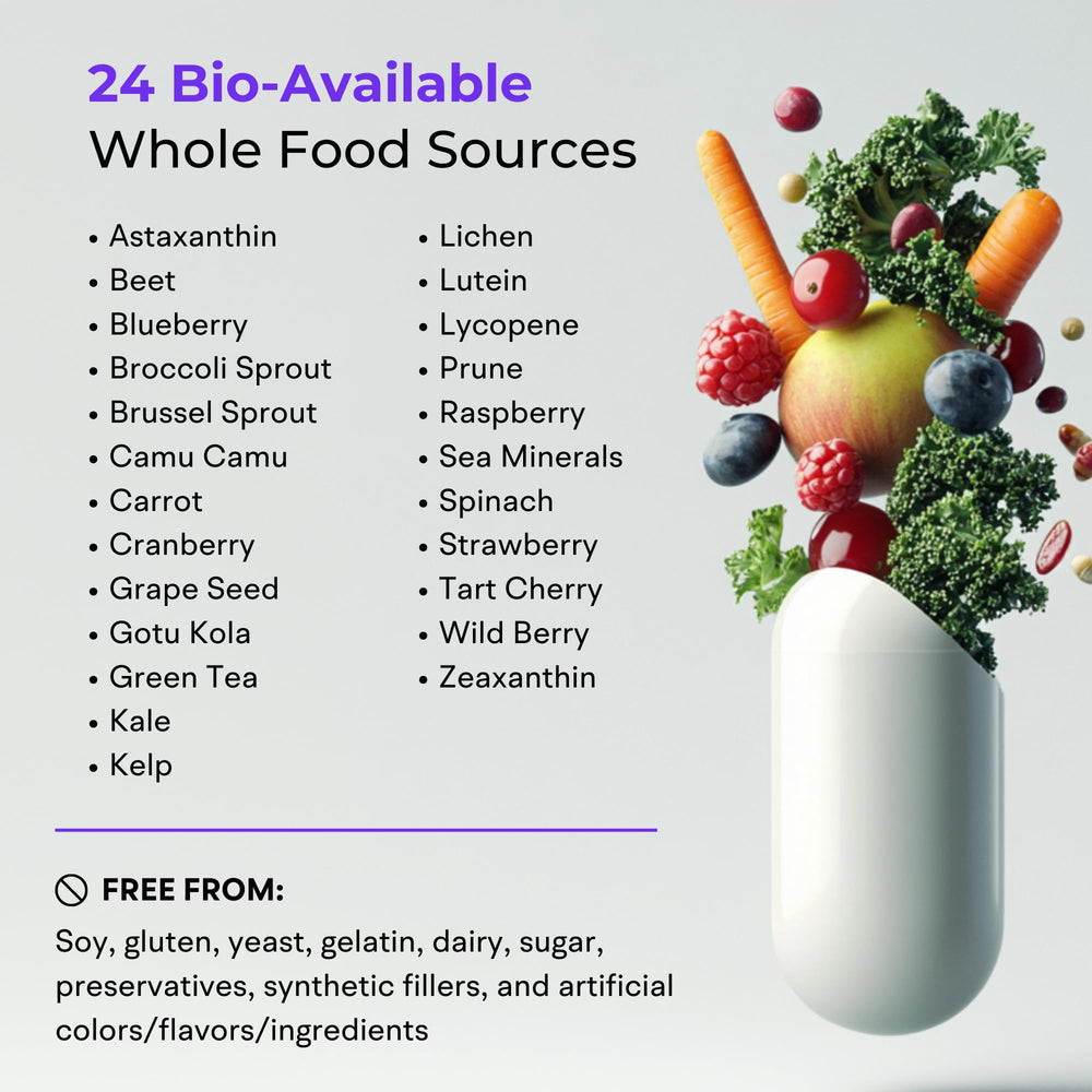 VitaminIQ energy and vitality theme suggesting daily wellness through supplementation.