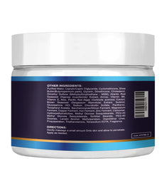 VITAMISAN ingredients label close-up: glucosamine, chondroitin, arnica for skin care.