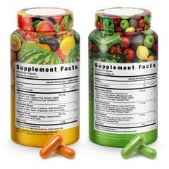 VITAMIZED fruits-vegetables-ingredients-mix features broccoli, spinach, mango.