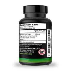 VitaMonk FenuTrax bottle on desk blends with daily routine.