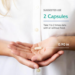 Vitanica Candidastat bottle dispense shows convenient capsules for daily use.