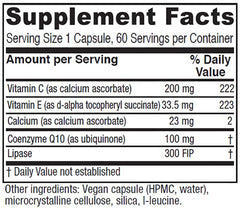 Vitanica CoQ10 Extra 100 mg label on bottle emphasizing potency