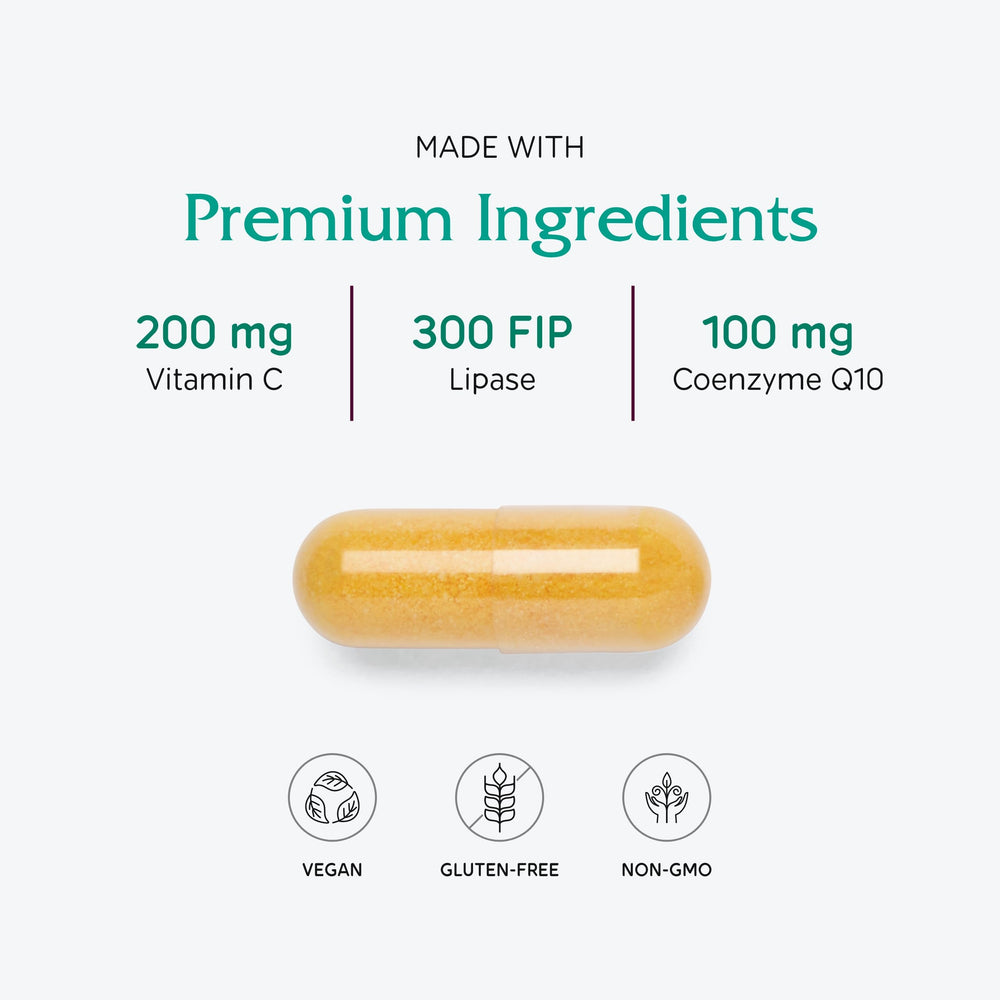 Fermentation-based production graphic for Vitanica CoQ10 Extra