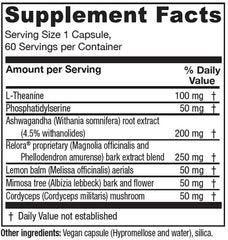 Close-up of the label highlighting vegan and non-GMO formulation.