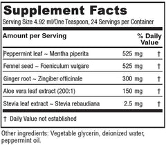 Vitanica Digestion Tonic being poured for easy dosing