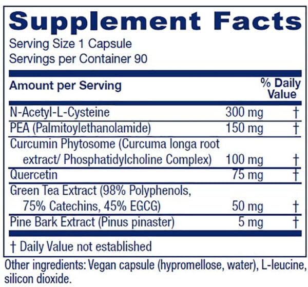 Vitanica NAC-Pea Extra capsules close-up for daily antioxidant support
