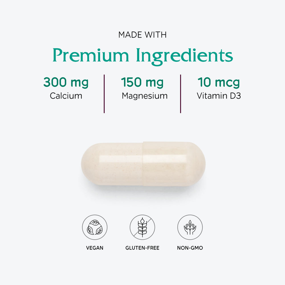 Vitanica OsteoBlend vegan capsules designed for bone health.