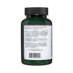 Vitanica VasoBlend capsules arranged to reveal vegan heart health formula