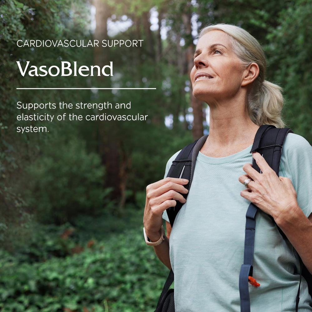 Olive leaf image in VasoBlend showing natural botanicals for heart health