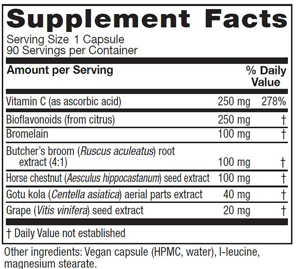 Vitanica VeinoBlend capsules close-up highlights vegan wellness in each capsule