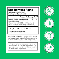 Vitapia broccoli sprout powder healthy-glow routine