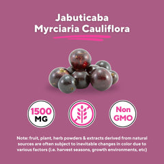 Vitapia Jabuticaba serving three capsules for a convenient daily dose