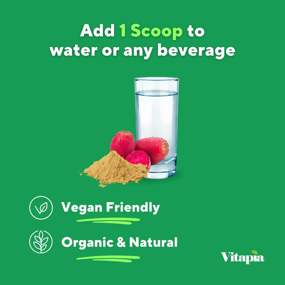 Morning routine with Vitapia Nopal Cactus Powder for a wholesome kick.