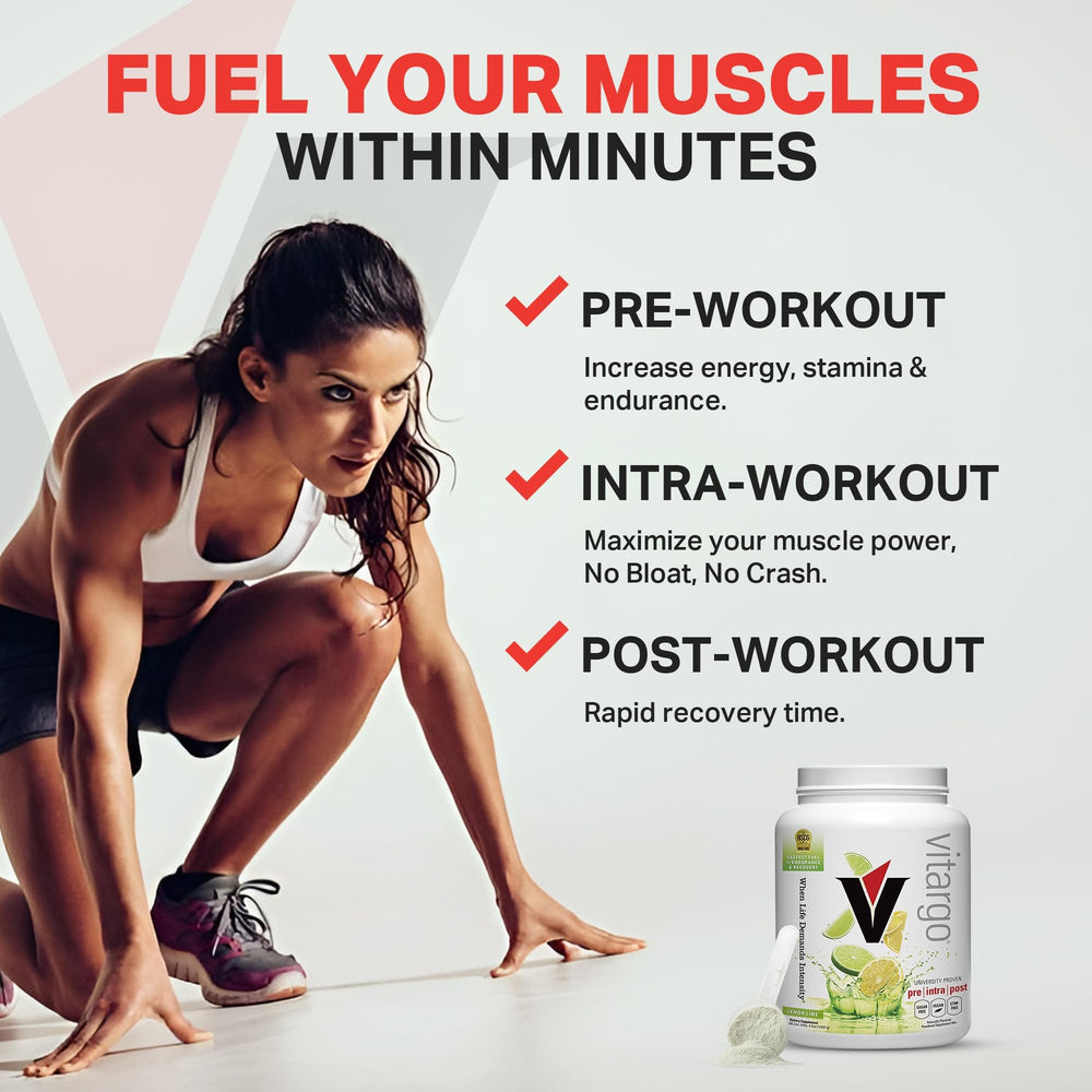 Vitargo with other supplements for pre or post-workout stacking.
