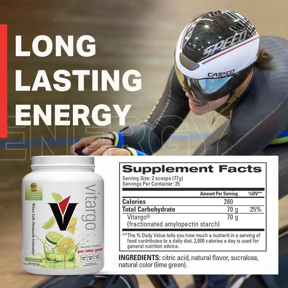 Vitargo powder manufactured in the USA, quality and safety.