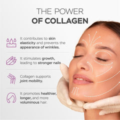 VITASEI Collagen Peptide label displays key ingredients and benefits