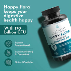 VITASEI Happy Flora digestive balance scene for comfort after meals