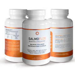 VITASEI Salmoflex label highlights marine collagen and vitamins